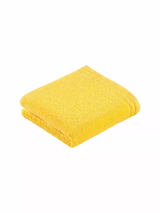 VOSSEN | Handtuch CALYPSO FEELING 50x100cm Schwarz | gelb
