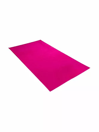 VOSSEN | Strandtuch BEACH CLUB 100x180cm Cranberry | hellgrün