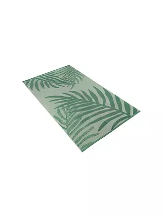 VOSSEN | Strandtuch PALM PARADISE 100x180cm Shell | hellgrün