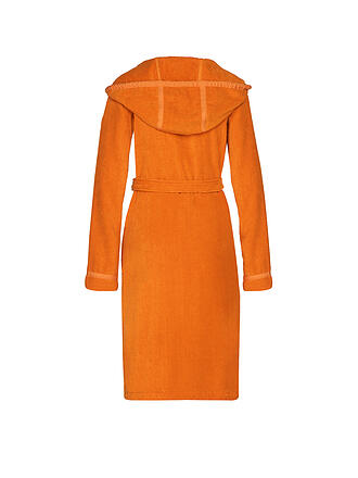 VOSSEN | Unisex Bademantel Jive Fox/Orange | petrol