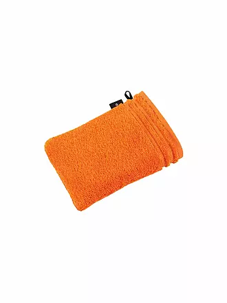 VOSSEN | Waschhandschuh CALYPSO FEELING 22x16cm Ivory | orange