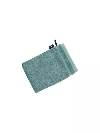 VOSSEN | Waschhandschuh PURE 16x22cm Green Tea | türkis