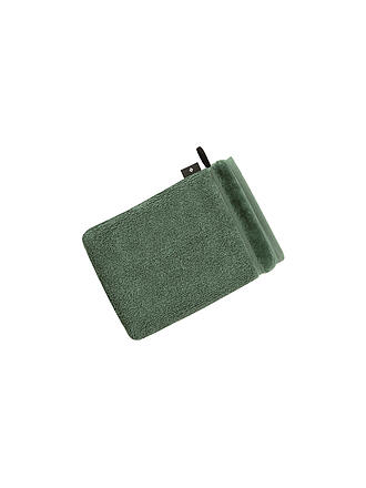 VOSSEN | Waschhandschuh Pure 16x22cm Green Tea | tuerkis