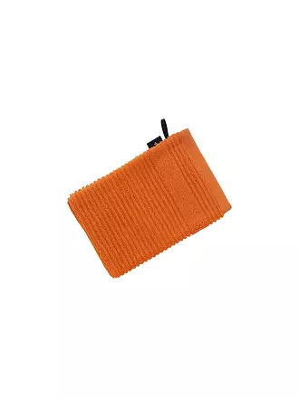 VOSSEN | Waschhandschuh TOMORROW 22x16m Iris | orange