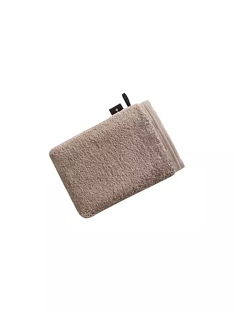 VOSSEN | Waschhandschuh VEGAN LIFE 16x22cm Pepplestone | dunkelgrün