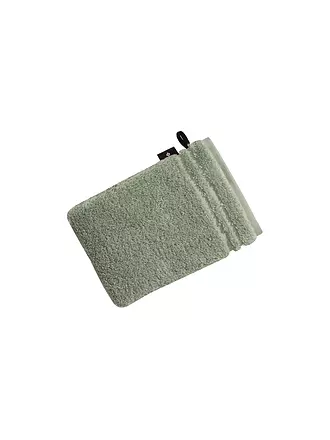 VOSSEN | Waschhandschuh VIENNA STYLE SUPERSOFT 16x22cm Camel | grün
