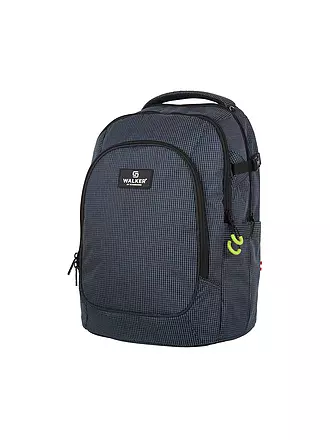 WALKER | Schulrucksack Campus Evo 2.0 Lime | dunkelblau