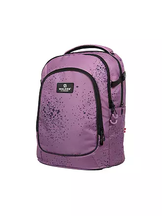 WALKER | Schulrucksack Campus Evo 2.0 Purple Splash | hellgrün