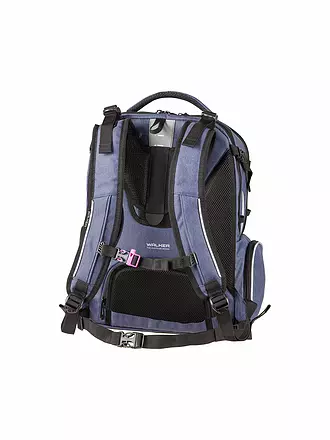 WALKER | Schulrucksack Campus Evo Wizzard Blue Ivy Pink | blau