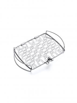 WEBER GRILL | Fisch- und Gemüsehalter klein (ab 37cm) | silber