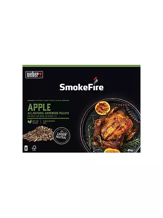 WEBER GRILL | Smokefire Holzpellets 8kg Apfelholz | braun