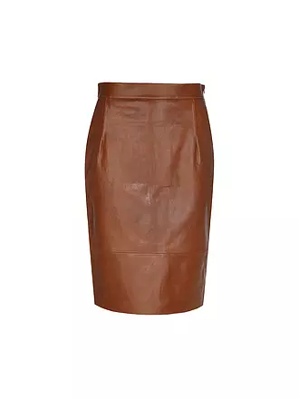 WEEKEND MAX MARA | Lederrock PAPAILE | braun