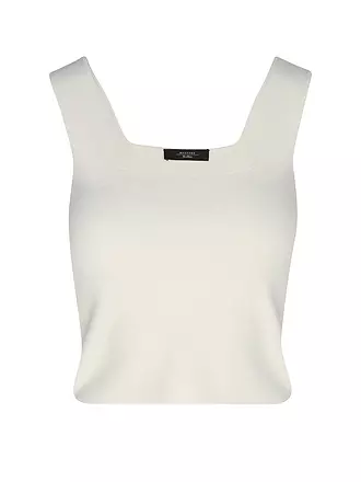 WEEKEND MAX MARA | Top Cropped Fit PILADE | creme
