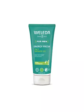 WELEDA | FOR MEN Energy Fresh 3in1 Duschgel 200ml | keine Farbe