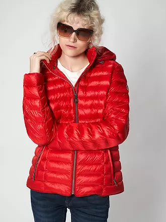 WELLENSTEYN | Leichtsteppjacke ITALY HOOD | rot