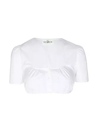 WENGER | Dirndlbluse ANIKA | weiss