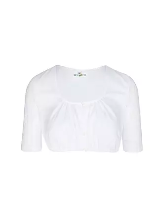 WENGER | Dirndlbluse INDIA | weiss