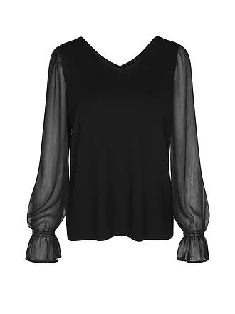WENGER | Trachtenshirt FULDA | schwarz