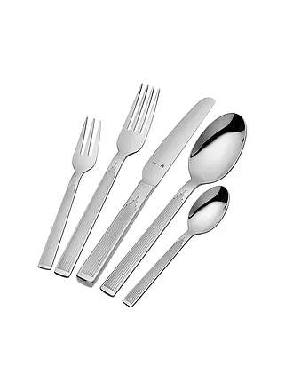 WMF | Art Deco Besteck-Set 30-teilig Cromargan protect® | silber