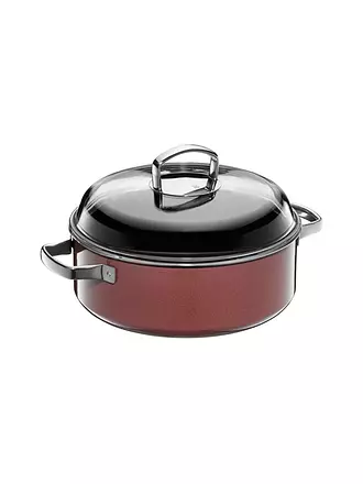 WMF | Fusiontec Mineral Schmortopf 28cm Rose-Quarz | grau