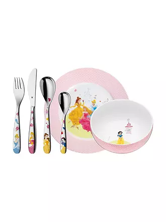 WMF | Kinderbesteck-Set 6-teilig Disney Princess | 