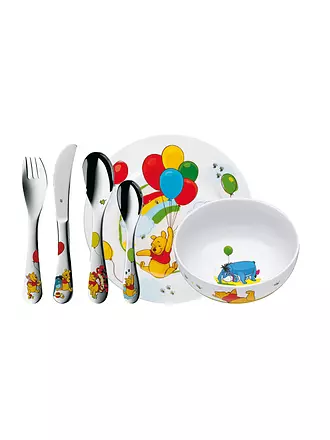 WMF | Kinderbesteck-Set 6-teilig Winnie the Pooh | bunt