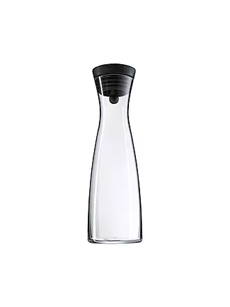 WMF | Wasserkaraffe BASIC 1,5l Glas / Schwarz | transparent