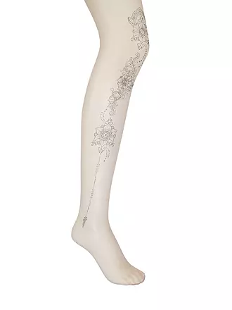 WOLFORD | Modestrumpfhose TATTOO TIGHTS 8 DEN | beige