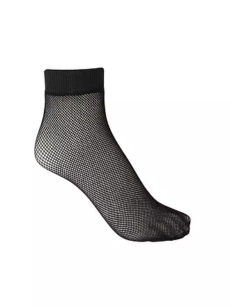 WOLFORD | Söckchen TWENTIES schwarz | schwarz