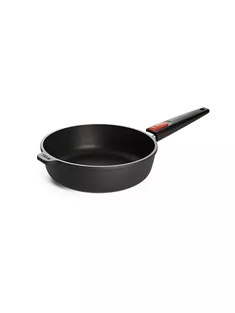 WOLL | Pfanne hoch mit Deckel 24cm TITANIUM NOWO INDUCTION Antihaft | schwarz