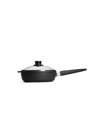 WOLL | Pfanne hoch mit Deckel 24cm TITANIUM NOWO INDUCTION Antihaft | schwarz
