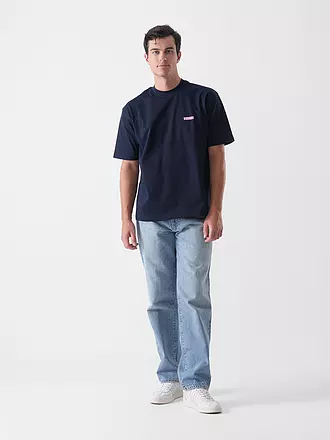 WOODBIRD | T-Shirt WBBAINE KOI | dunkelblau