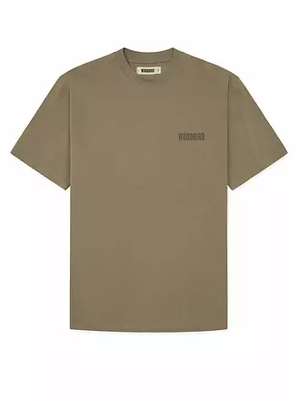 WOODBIRD | T-Shirt WBBAINE | hellbraun