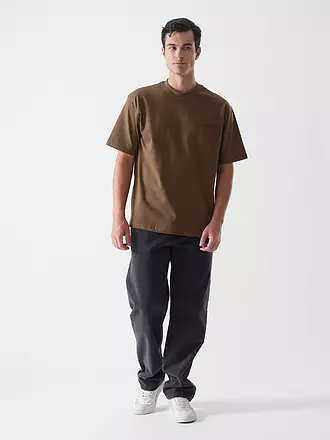 WOODBIRD | T-Shirt WBBAINE | hellbraun