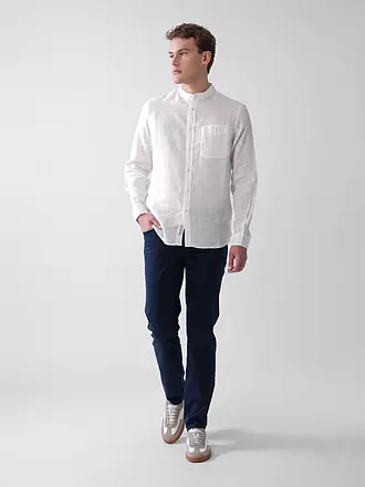 WOOLRICH | Leinenhemd Regular Fit | dunkelblau