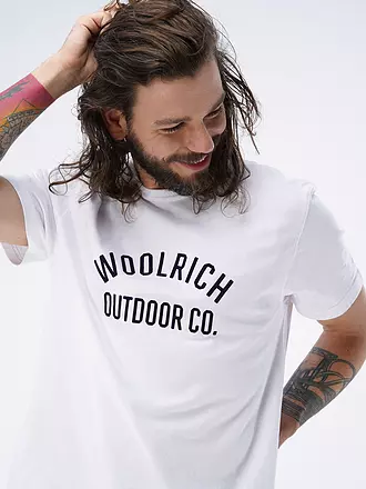 WOOLRICH | T-Shirt | weiss