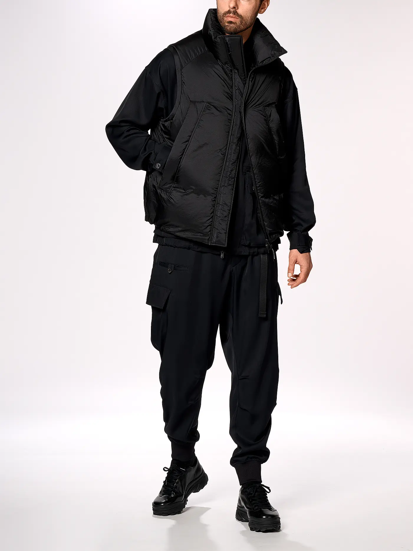 Y-3 | Daunensteppgilet | 