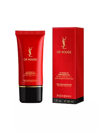 YVES SAINT LAURENT | Gesichtscreme - Or Rouge La Creme UV SPF 50+ 30ml | keine Farbe