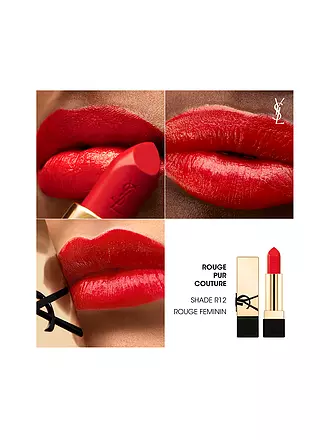 YVES SAINT LAURENT | Lippenstift - Rouge Pur Couture (N10) | dunkelrot