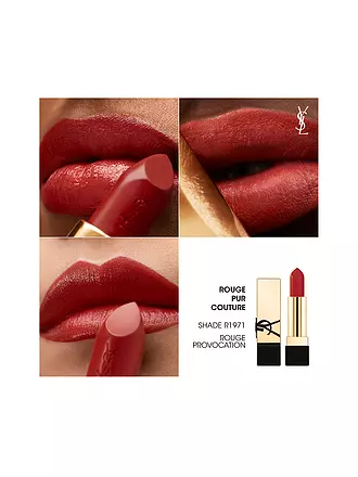 YVES SAINT LAURENT | Lippenstift - Rouge Pur Couture (N10) | dunkelrot