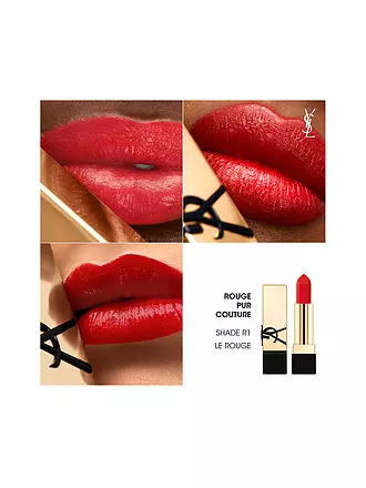 YVES SAINT LAURENT | Lippenstift - Rouge Pur Couture (N13) | rot