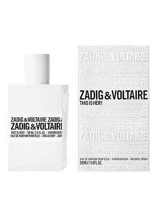 ZADIG & VOLTAIRE | This is Her! Eau de Parfum Vaporisateur 50ml | keine Farbe