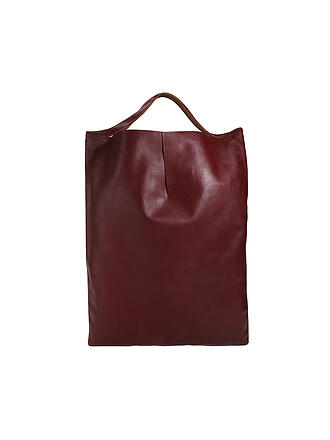 ZAMT | Ledertasche - Shopper Rin | rot
