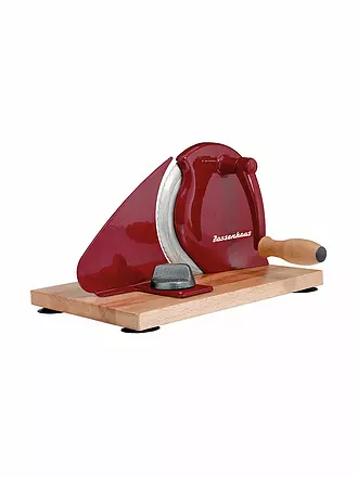 ZASSENHAUS | Brotschneidemaschine Classic Rot | schwarz