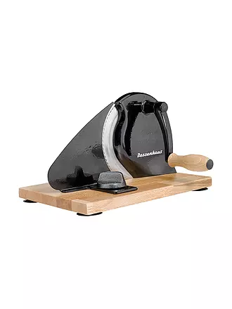ZASSENHAUS | Brotschneidemaschine Classic Schwarz | schwarz
