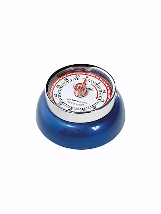 ZASSENHAUS | Küchentimer SPEED 7cm Metallic-Blue | grün