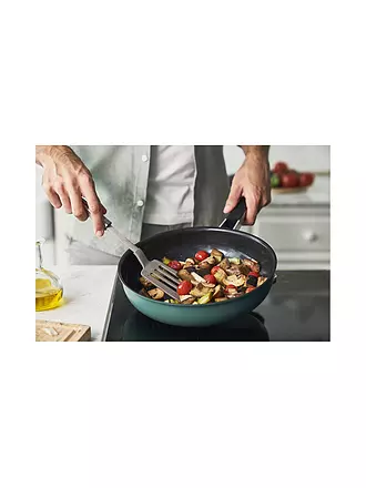 ZWILLING | Bratpfanne 24cm PURE Antihaft Grau | dunkelgrün