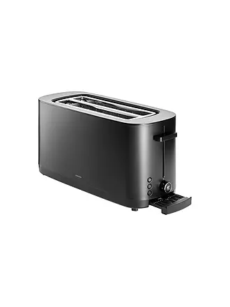 ZWILLING | ENFINIGY® Toaster 4 Scheiben Edelstahl 2 Schlitze lang Schwarz | schwarz