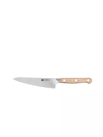 ZWILLING | Pro Wood Kochmesser Santokumesser Küchenmesser Messer compact, 14 cm | braun