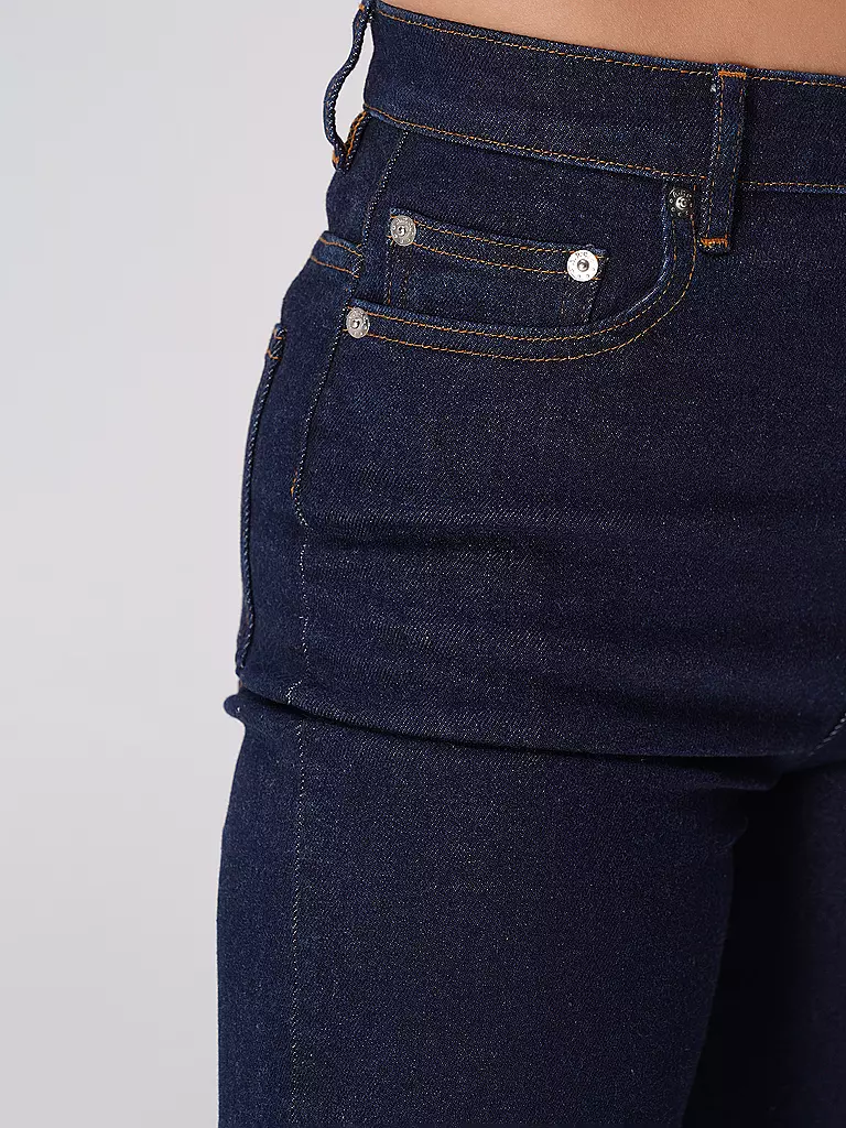 A.P.C. | Highwaist Jeans Straight Fit Spring | blau